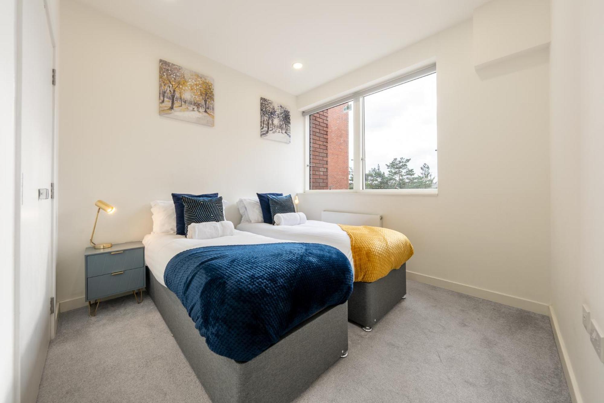 Apartment Luxury 1 Bedroom Serviced With Roof Terrace & Gym